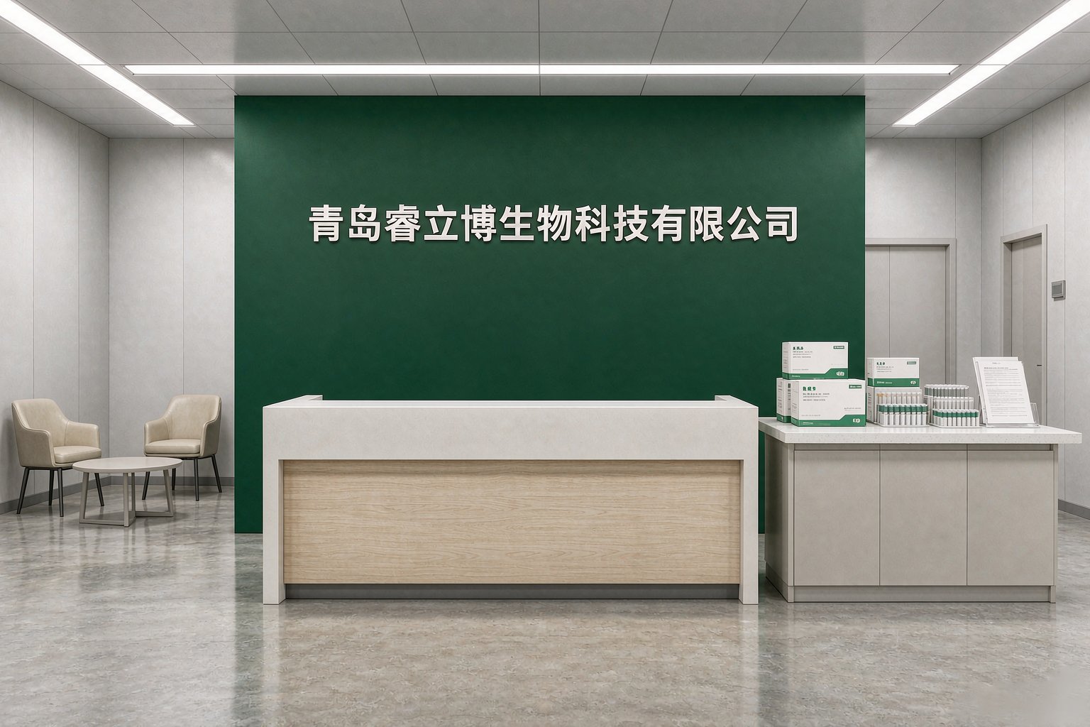 青岛睿立博生物科技有限公司工厂前台